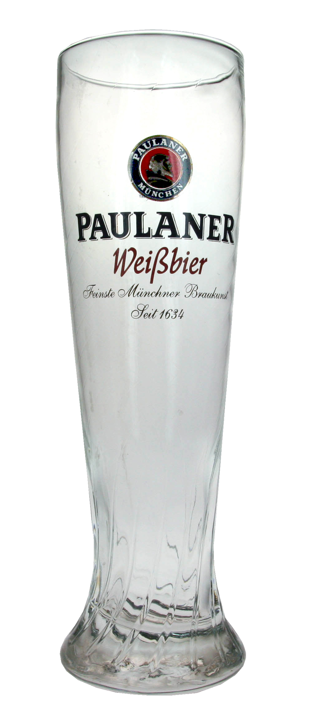 Weizenbierglas - Paulaner Weissbier  0,3l 
